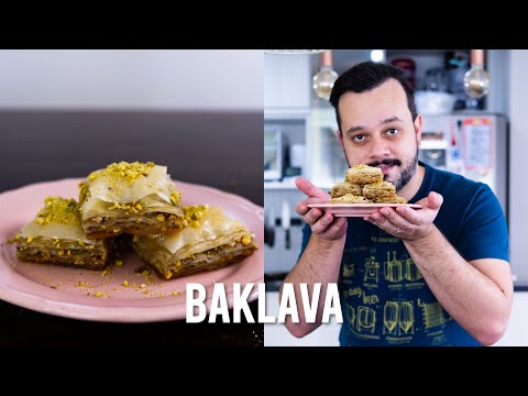 Vídeo: Como Fazer Baklava