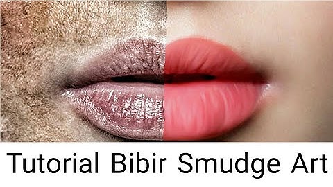 Tutorial Smudge Art Android (Sketchbook) || Tahap Bibir