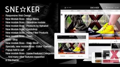 Preview Opencart Fashion Shoes Store - Sneaker TForest