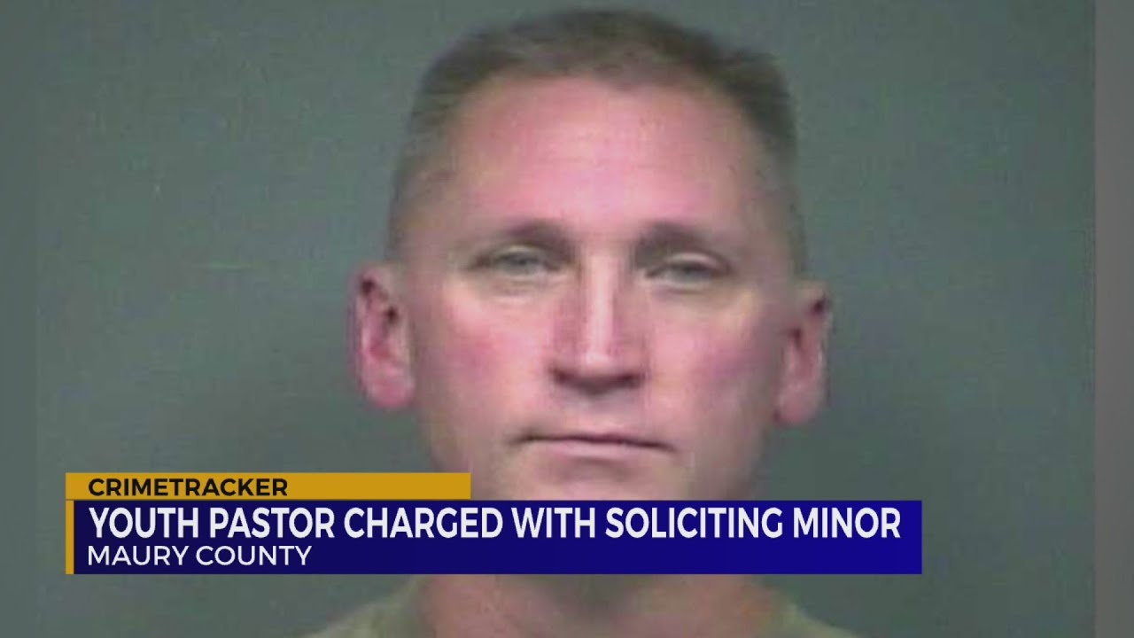 Youth pastor charged with soliciting minor - YouTube