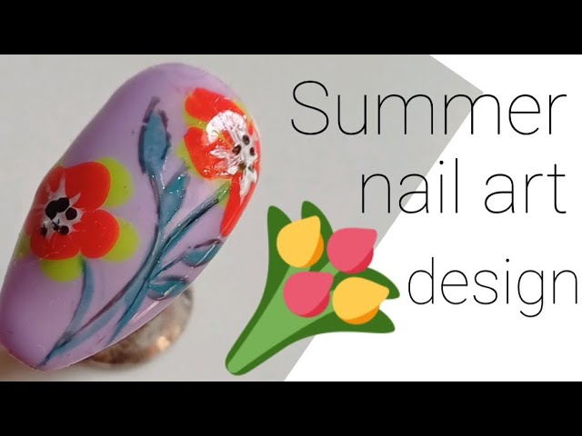 Easy and cute nail art ideas at home  🏡 l Cute nail art design💅 l नेल आर्ट डिजाइन घर पर केसै करें l class=