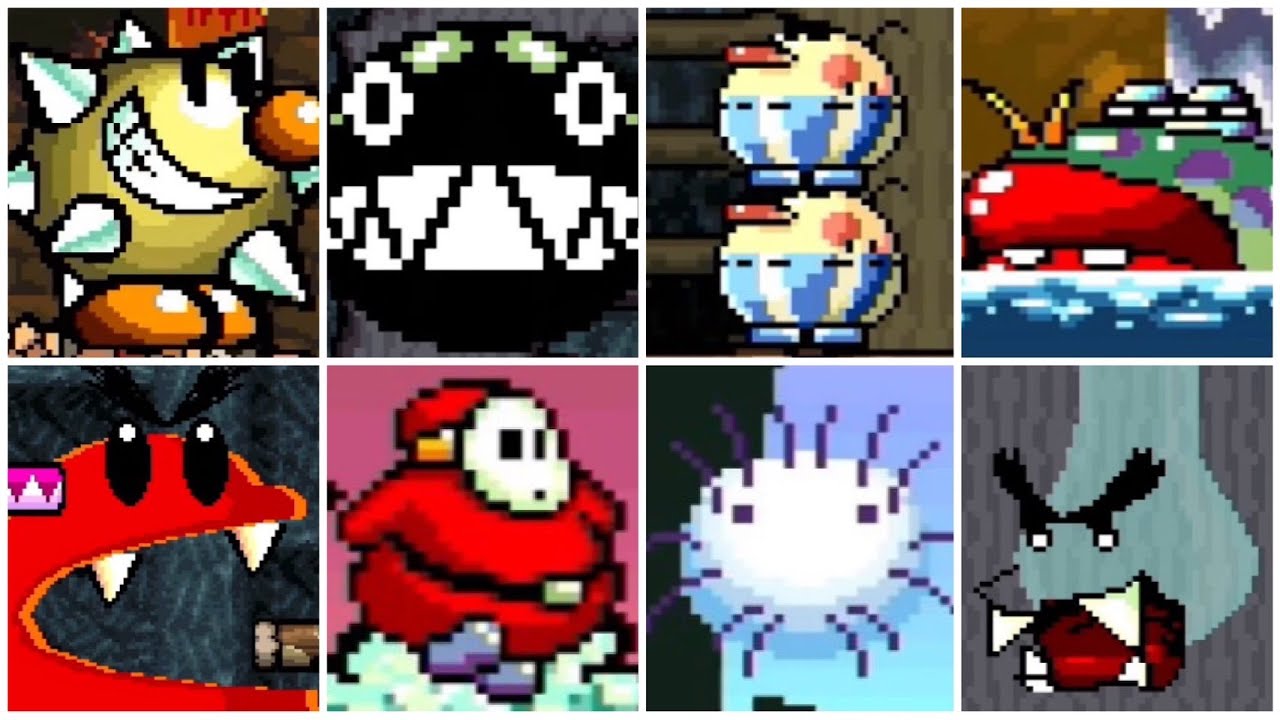 【ヨッシーアイランド】全敵キャラ解説集【115種類】