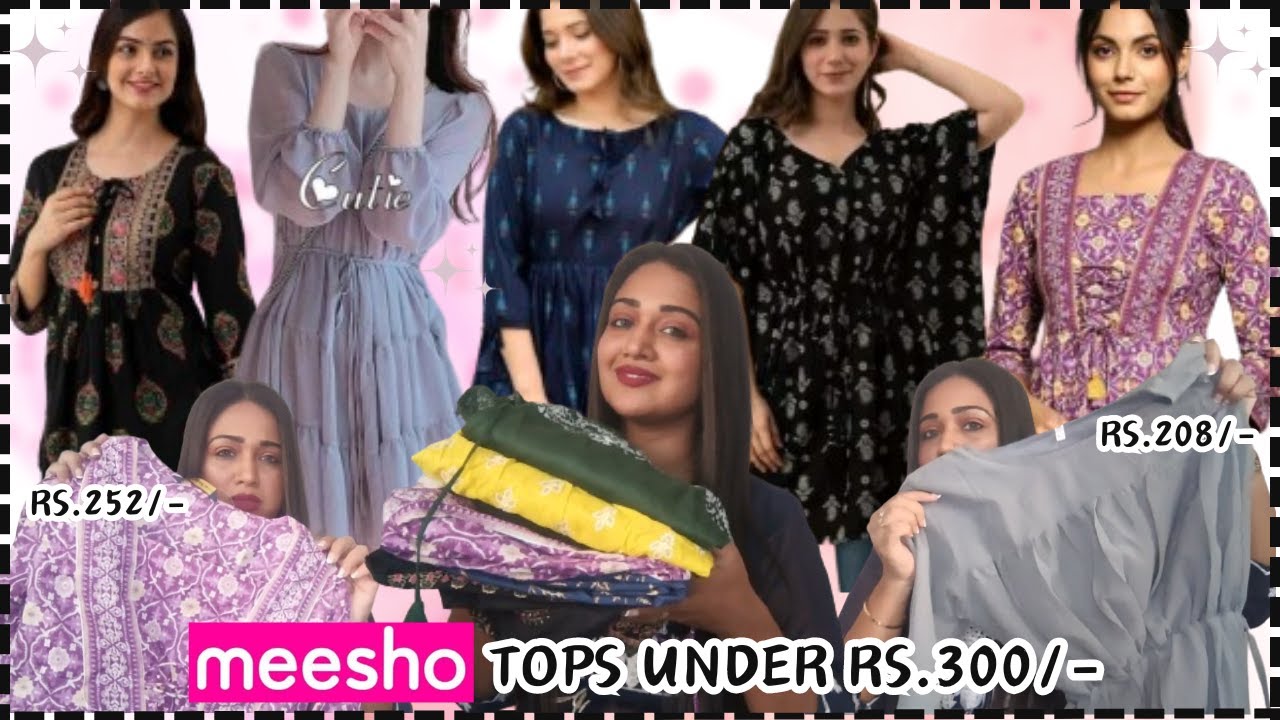 @Meesho Finds: Affordable Top Under Rs.300/- Part 1 #meesho #tops #meeshoshopping