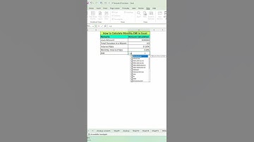 Excel formula for number series - Interest calculation in Excel #excelformula #excel #spreadsheets