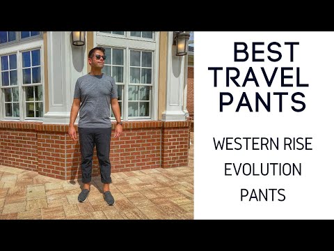 Stylish and Versatile Travel Pants for Men and Women