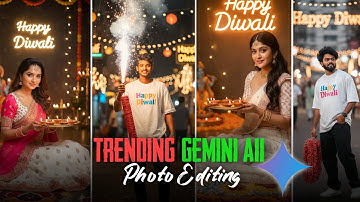 Trending Happy Diwali Aii Photo Video Editing #alight_motion_video_editing #geminiai #diwalispecial 