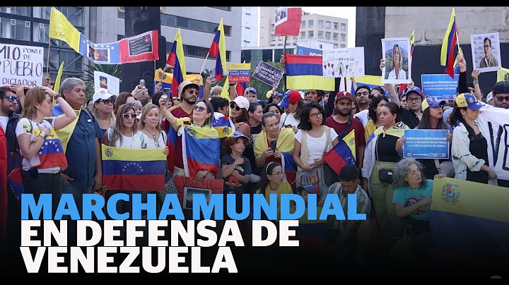 Venezolanos en protesta mundial contra la usurpación electoral de Maduro | Reporte Indigo