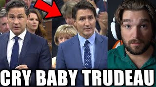 Pierre Calls Trudeau A Cry Baby, House Goes Insane