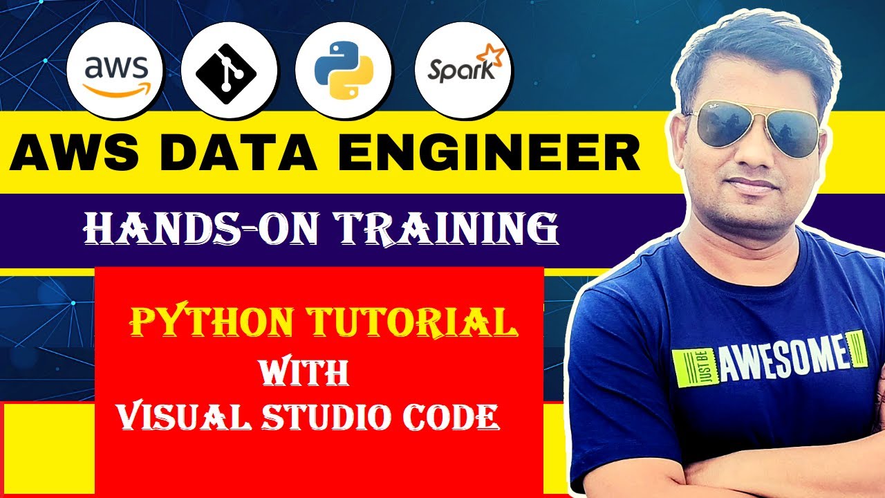 Python Tutorial | Become Data Engineer with Hands-On AWS Training - YouTube