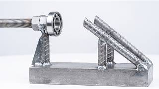 DIY A Metal Bench Vise 🗜️ Making A Unique Heavy Duty Vise