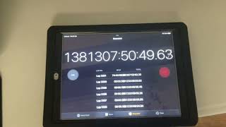 I broke the longest stop watch world record!!!!!!!