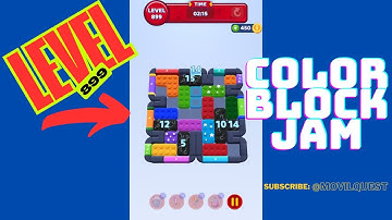 Color Block Jam Level 899 Walkthrough / Solution