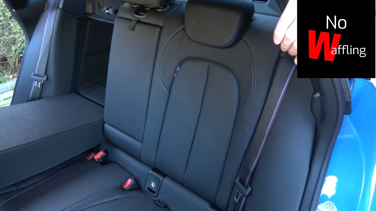 How to Fold Rear Seats Flat on BMW 2 Series - Beginners guide - YouTube
