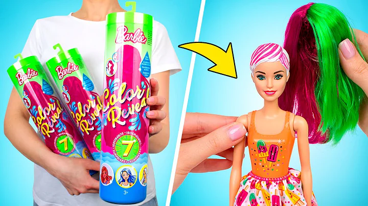 बार्बी कलर रिवील अनबॉक्सिंग
