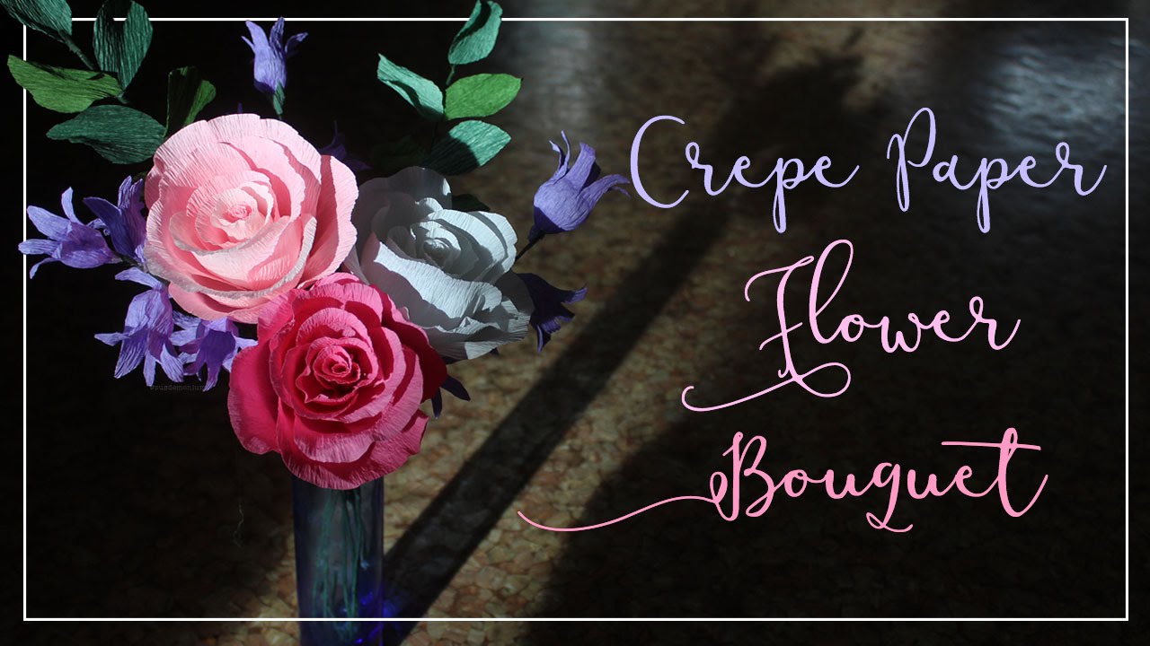 How To Make A Paper Flower Bouquet // Mother's Day Crafts 🌸 - YouTube