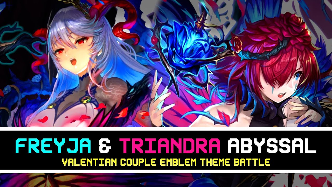 VALENTIAN Couples Emblem VS FREYJA & TRIANDRA 《Mythic Hero Theme Battle》