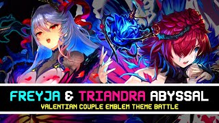 VALENTIAN Couples Emblem VS FREYJA & TRIANDRA 《Mythic Hero Theme Battle》