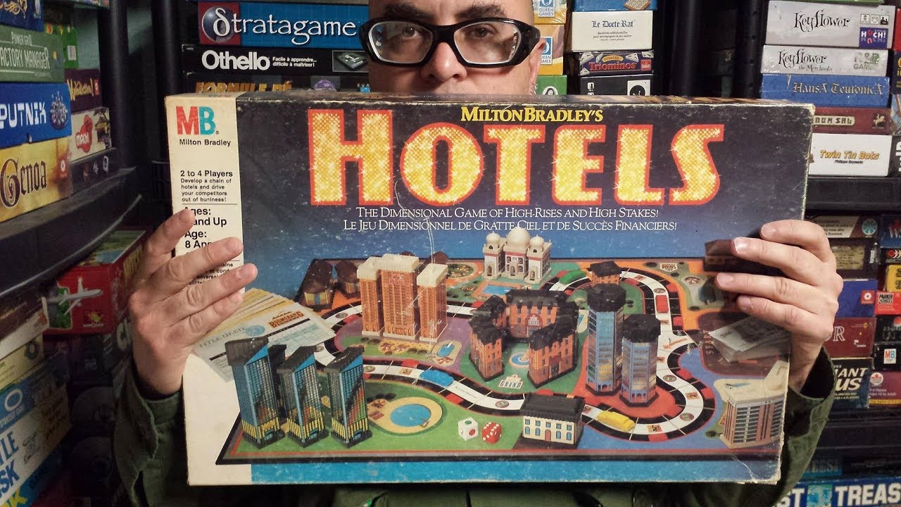 Hotels - Milton Bradley's- 1987 - Explication des règles 