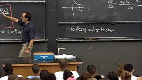 Lec 1 | MIT 18.01 Single Variable Calculus, Fall 2007