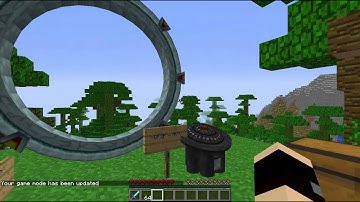 Minecraft Mod Showcase: SG Stargates! 1.7.10