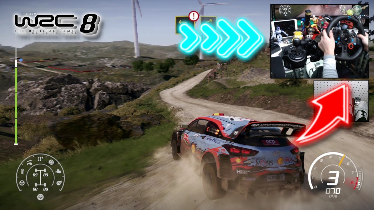Download WRC 8 Hyundai i20 Fafe Rally de Portugal / Logitech G29