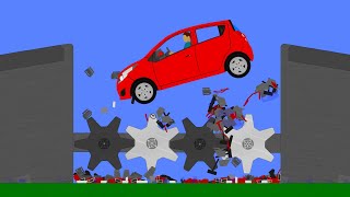 Extreme Car Crashes - Phun Algodoo Best Moments