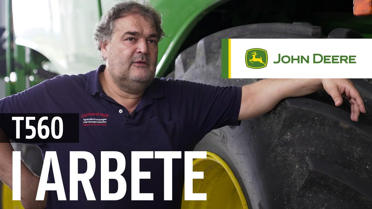JOHN DEERE T560i HillMaster ‒ fälttest