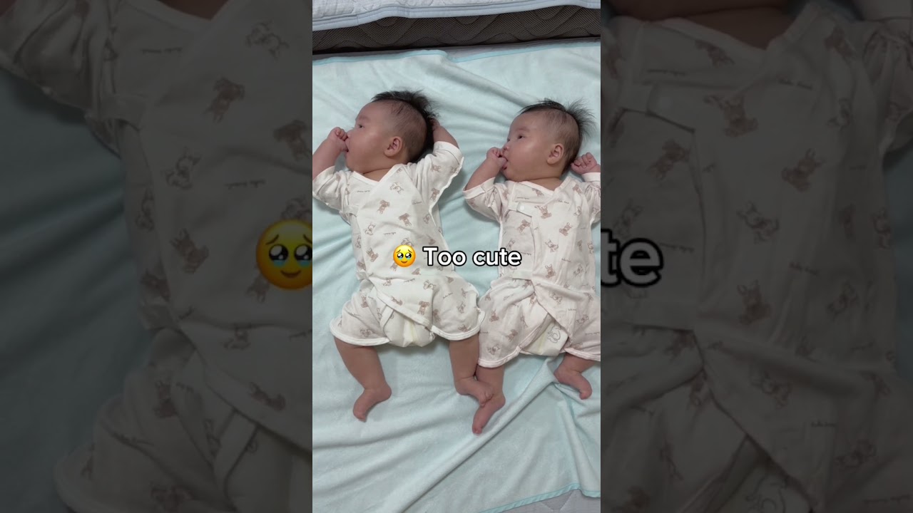 やっちゃん 様 twins Both Twins Had the Same Idea at the Same Time 🥹❤️ - YouTube