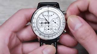 FEICE FS303 Instructions - Bauhaus Design Chronograph Watch screenshot 5
