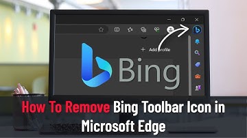 How to Remove the Bing Button From Microsoft Edge Toolbar (Guide)