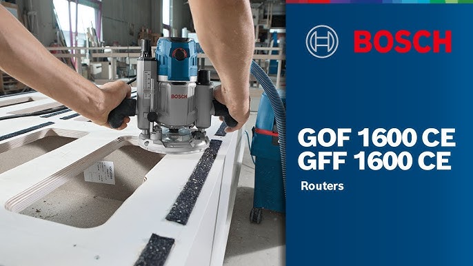 Fresadora Bosch GOF 1600CE