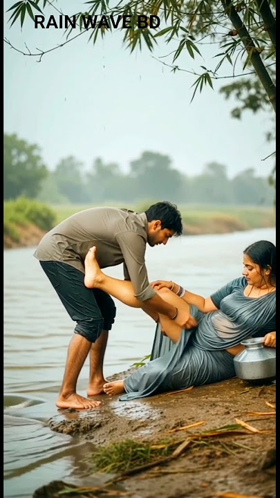 Rain in the Fields – Village Love & Hard Work 🌧️🌱