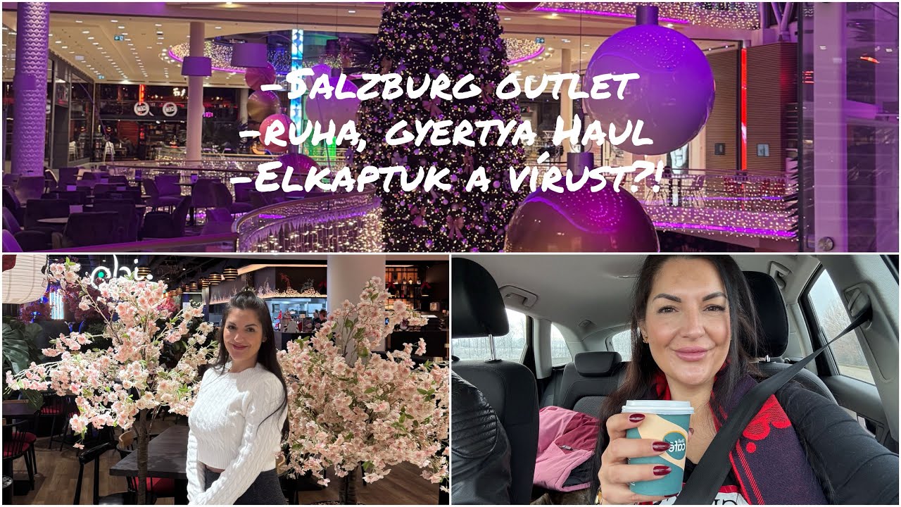 Heti vlog | Salzburg 🛍️ | Steak vacsora 🥩 | Gyertyamánia 🕯️