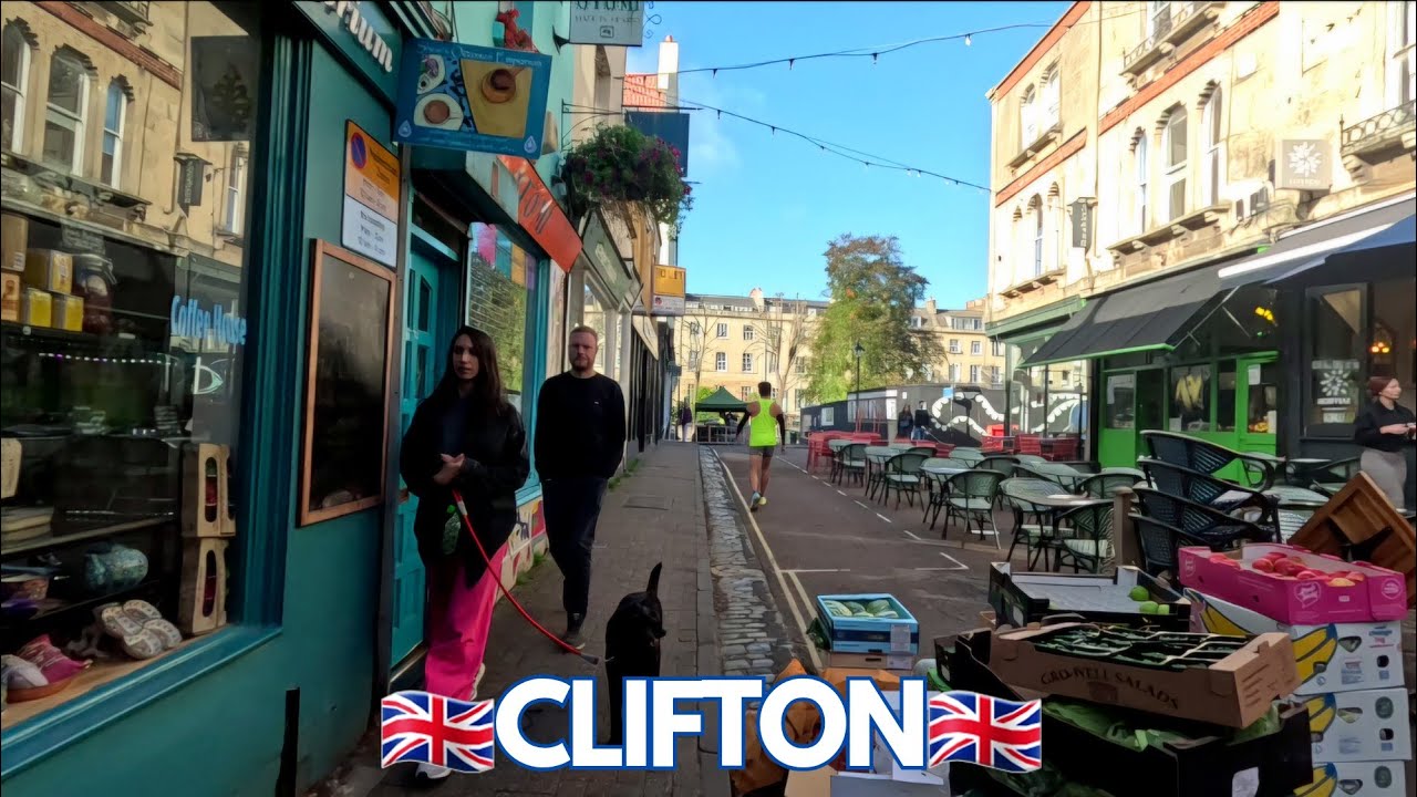 Clifton Bristol Sunny Autumn Walkthrough 🇬🇧