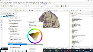 QGIS: TRIANGULATION DE DELAUNAY