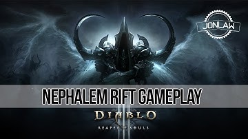 Diablo 3 Reaper of Souls Gameplay: Nephalem Rift (100% & Boss)