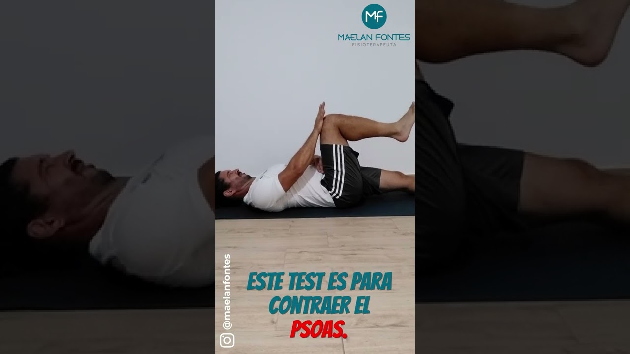 Guarda ⁉️¿Tienes problemas con el psoas?👉 Aquí te enseño un test para el psoas. su YouTube Guarda ⁉️¿Tienes problemas con el psoas?👉 Aquí te enseño un test para el psoas. su YouTube