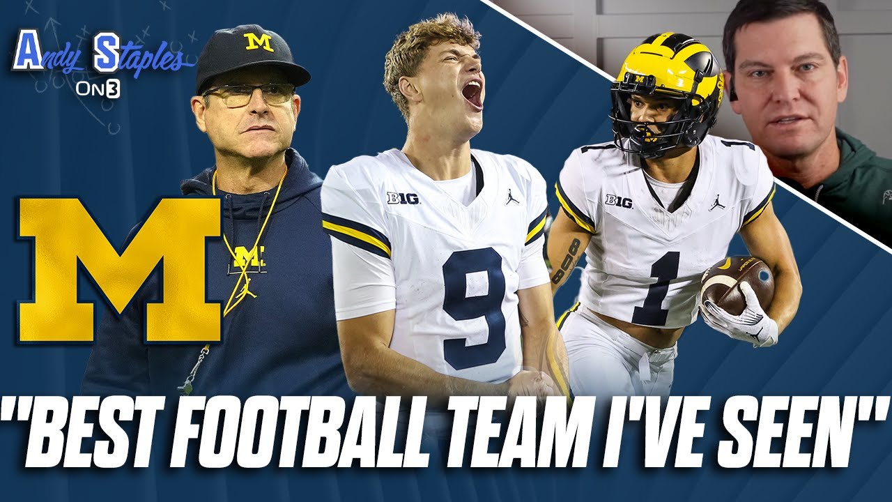 Michigan Wolverines COMPLETE DOMINANCE | Jim Harbaugh, College Football ...