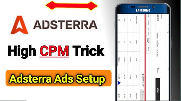 how to get high cpm in adsterra | adsterra ads setup in blogger