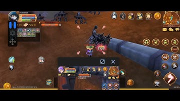 Flyff Universe Auto Heal Mobile Gaming🤣Dual Screen+Auto Clicker🔥 Happy Leveling Guys🤘🤘🤘