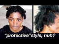 Don&#39;t RIP OUT YOUR HAIR like I did.... (Protective Style + 4C Natural Hair)