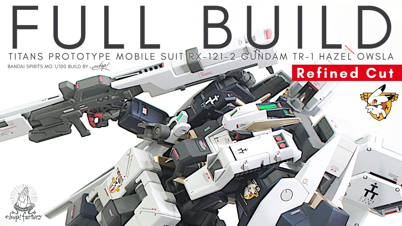Refined Cut | MG 1/100 Gundam TR-1 [Hazel Owsla] Full Build & Paint