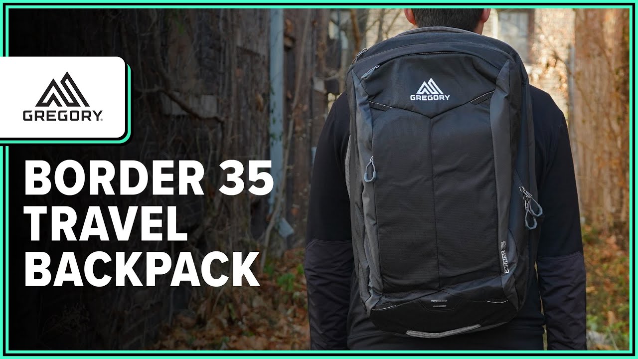 Gregory Border 35 Travel Backpack Review (Initial Thoughts) - YouTube