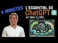 Comprendre chatgpt et les large language models en 6 minutes