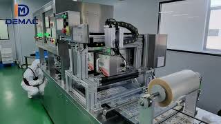 Demac Thermal Transfer Overprinter date batch number logo barcode coding machine for flowpacker