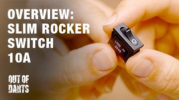 Product Overview: 10-Amp Slim Rocker Switch