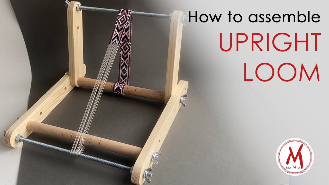 An Upright Bead Loom Making It Easier for Those Who Find A Flat