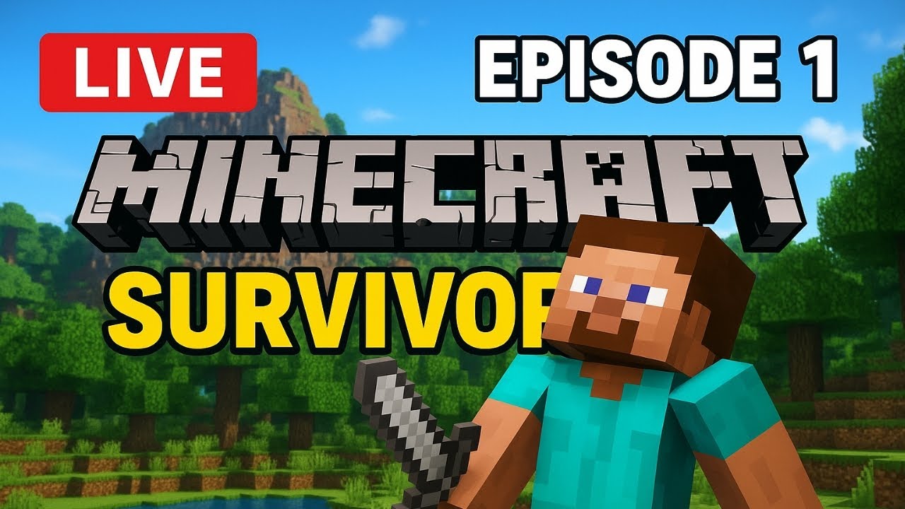 Hindi Minecraft Trial : 👍 Good stream | Playing Solo | Streaming with Turnip