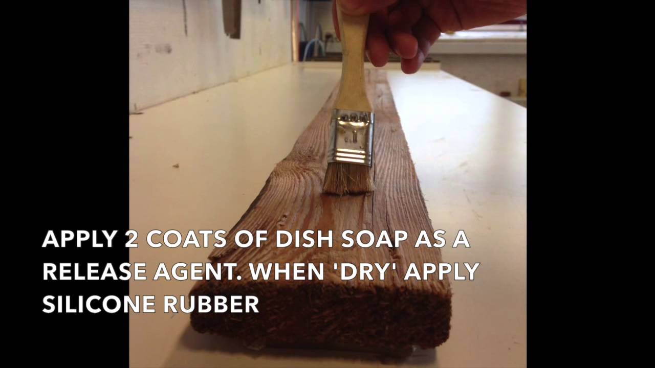 How to apply silicone rubber on wood YouTube