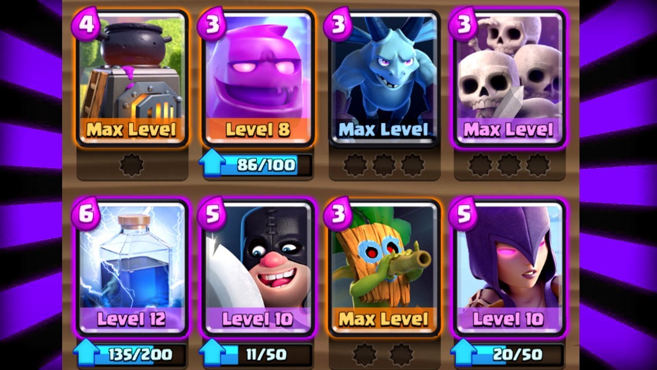 AMAZING ELIXIR GOLEM DECK Clash Royale YouTube